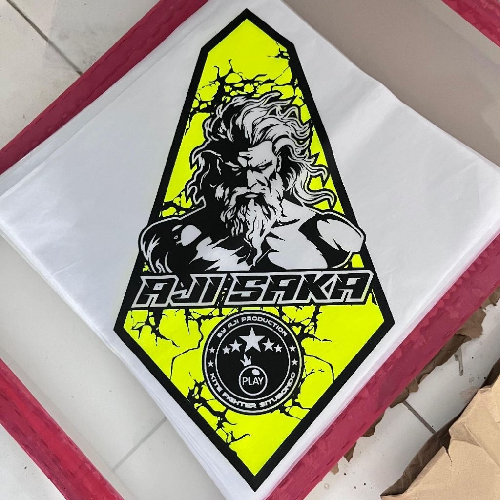 KERTAS LAYANGAN SABLON 2 WARNA/ KERTAS MINYAK / KERTAS LAYANGAN  / KERTAS LAYANGAN ZEUS