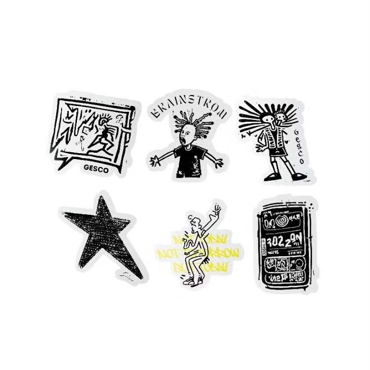 

STICKER PACK GESCO/STICKER DISTRO