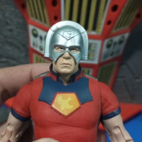 hs peacemaker headsculpt 1/10 custom mcfarlane marvel legends dc multiverse