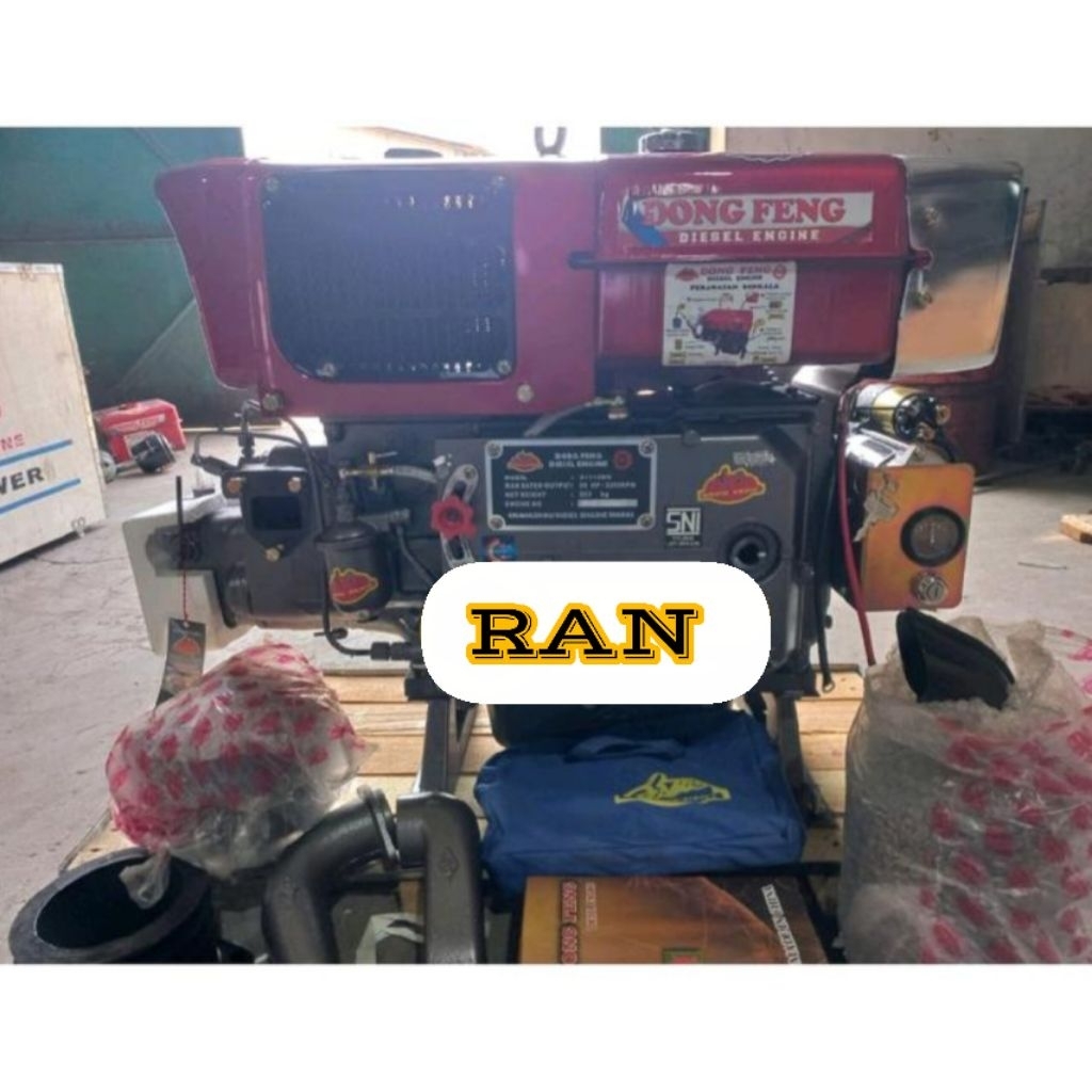 Mesin Diesel DONGFENG ZS 1115 NM Radiator 24 PK Elektrik Stater