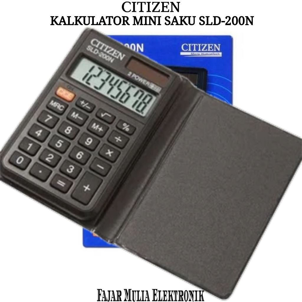 

Citizen Kalkulator Saku Mini SLD200N