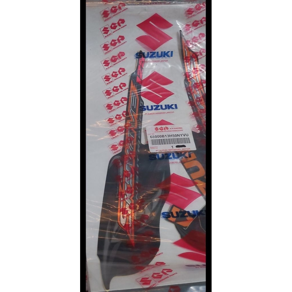 Striping / Stiker SGP Suzuki Skywave NR3