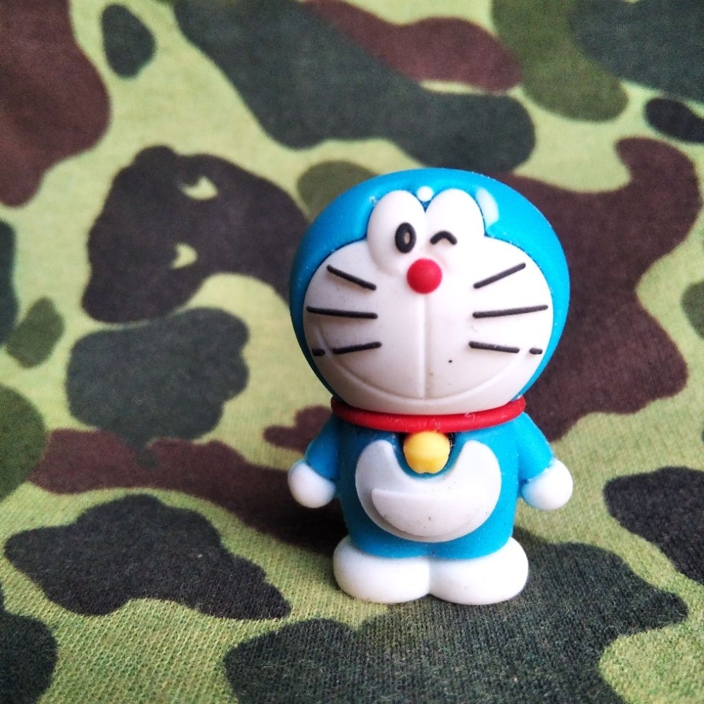 figure doraemon fujiko pro robot kucing jepang lucu miniatur doraemon patung doraemon mainan jadul f