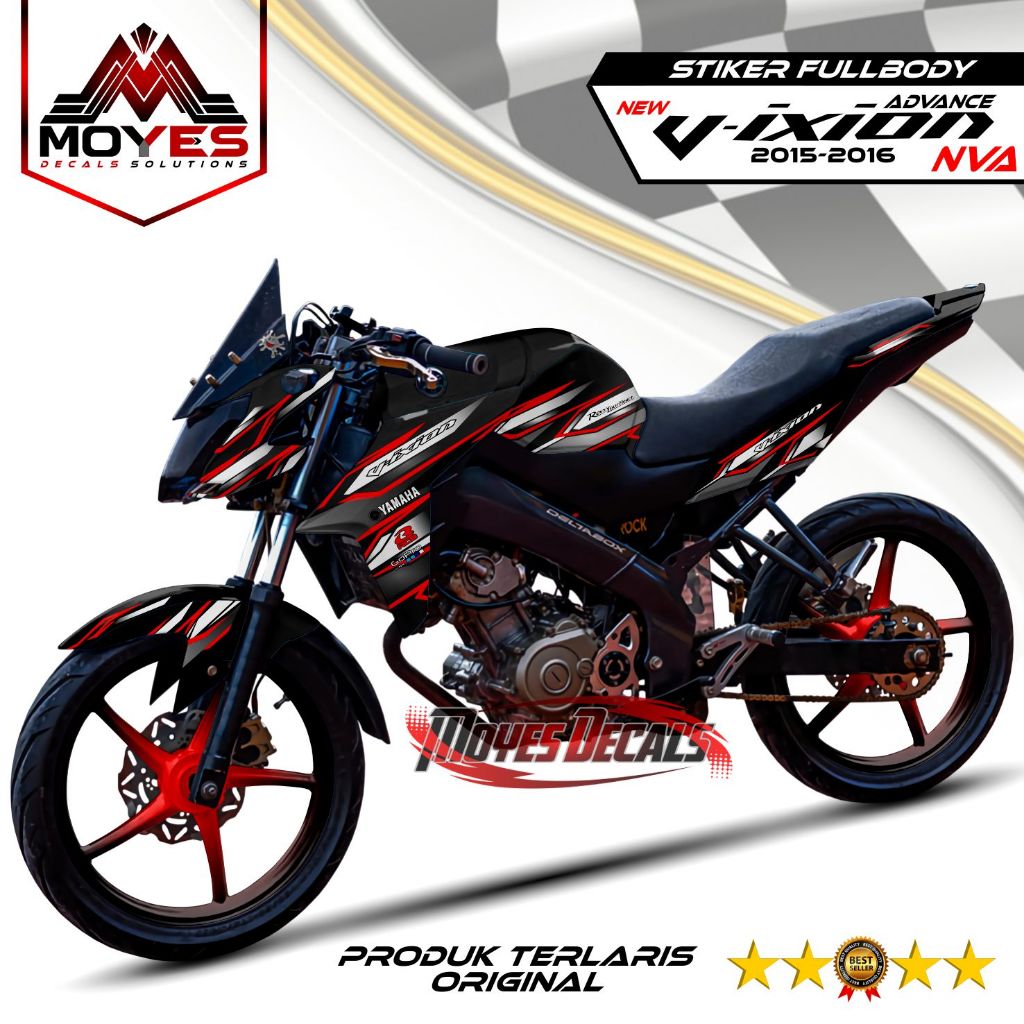 Decal Vixion Advance Fullbody Dekal New Vixion NVA Stiker Decal Vixion New 2015 2016 2017