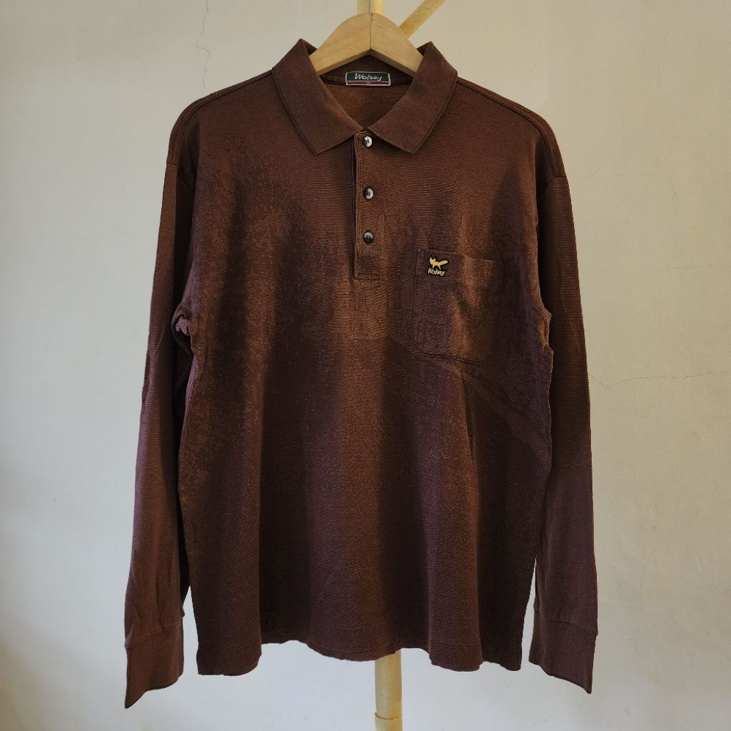 Preloved like new - Longsleeve collar shirt - Wolsey (unisex)