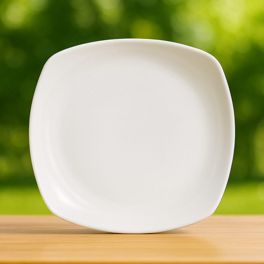 [12 PCS] PIRING MELAMIN JUMBO SEMI MELAMIN 26CM CEPER SEGI SEMI MELAMINE PRASMANAN CATERING