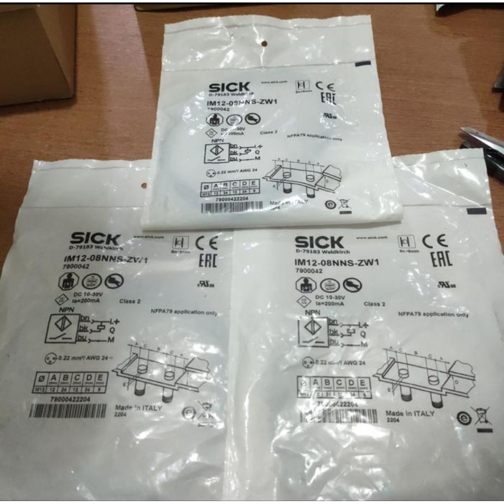 PROXIMITY SENSOR SICK IM12-08NNS-ZW1 7900042/IM12-08NNS-ZW1 SICK ORIGINAL