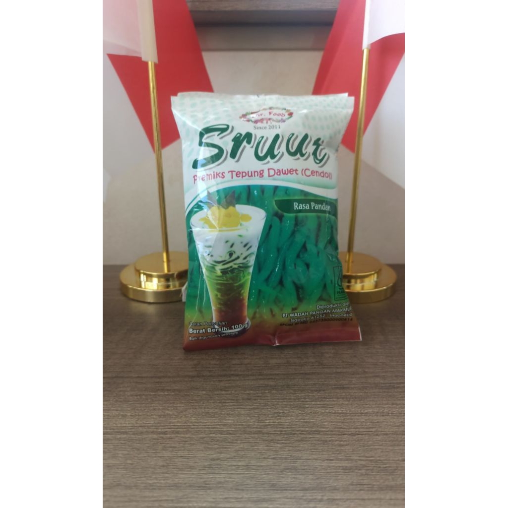 

Tepung Premix cendol dawet Sruut 100gr pandan, vanilla, dan frambosen