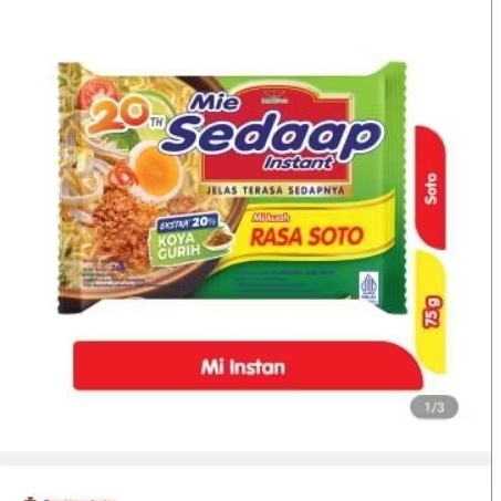 Mie sedaap ayam bawang 1dus|| Mie sedaap soto 1dus ||Mie sedaap murah