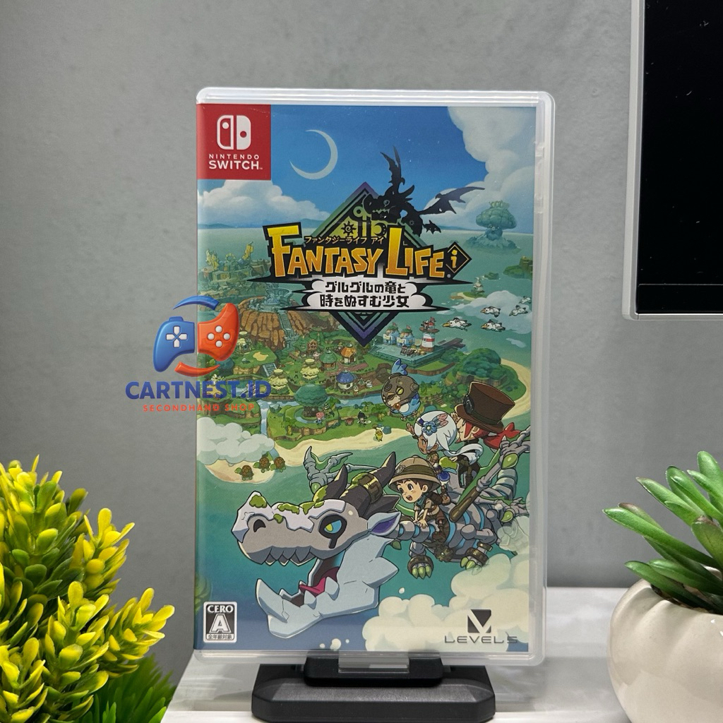 Fantasy Life i Switch | Cartridge Game Card Nintendo Switch