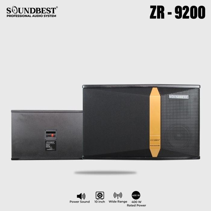 Speaker pasif 12 inch karaoke soundbest ZR9200 / ZR 9200 original – 3 way