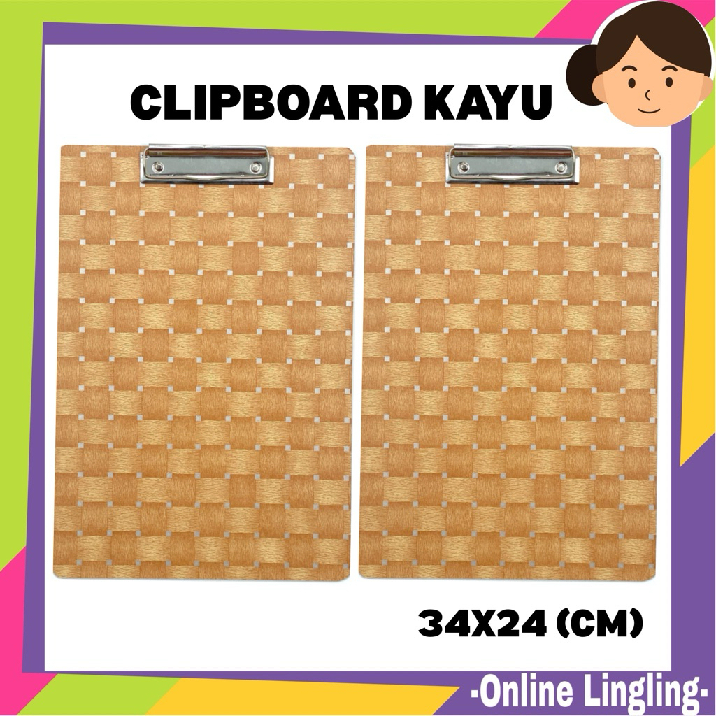 

CLIPBOARD PAPAN DADA KAYU