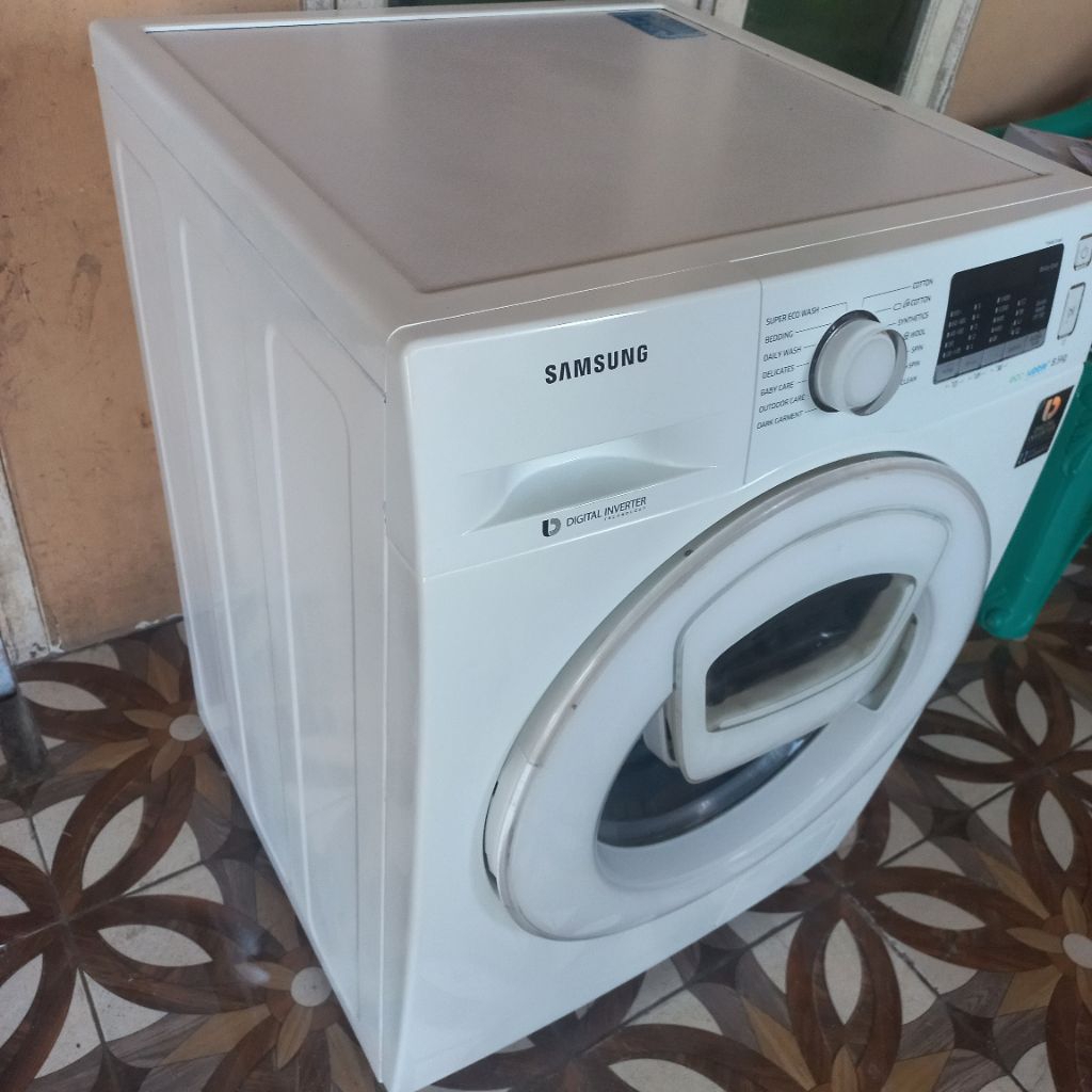 MESIN CUCI SAMSUNG 8.5KG ADDWASH INVERTER ECOBUBLE SECOND