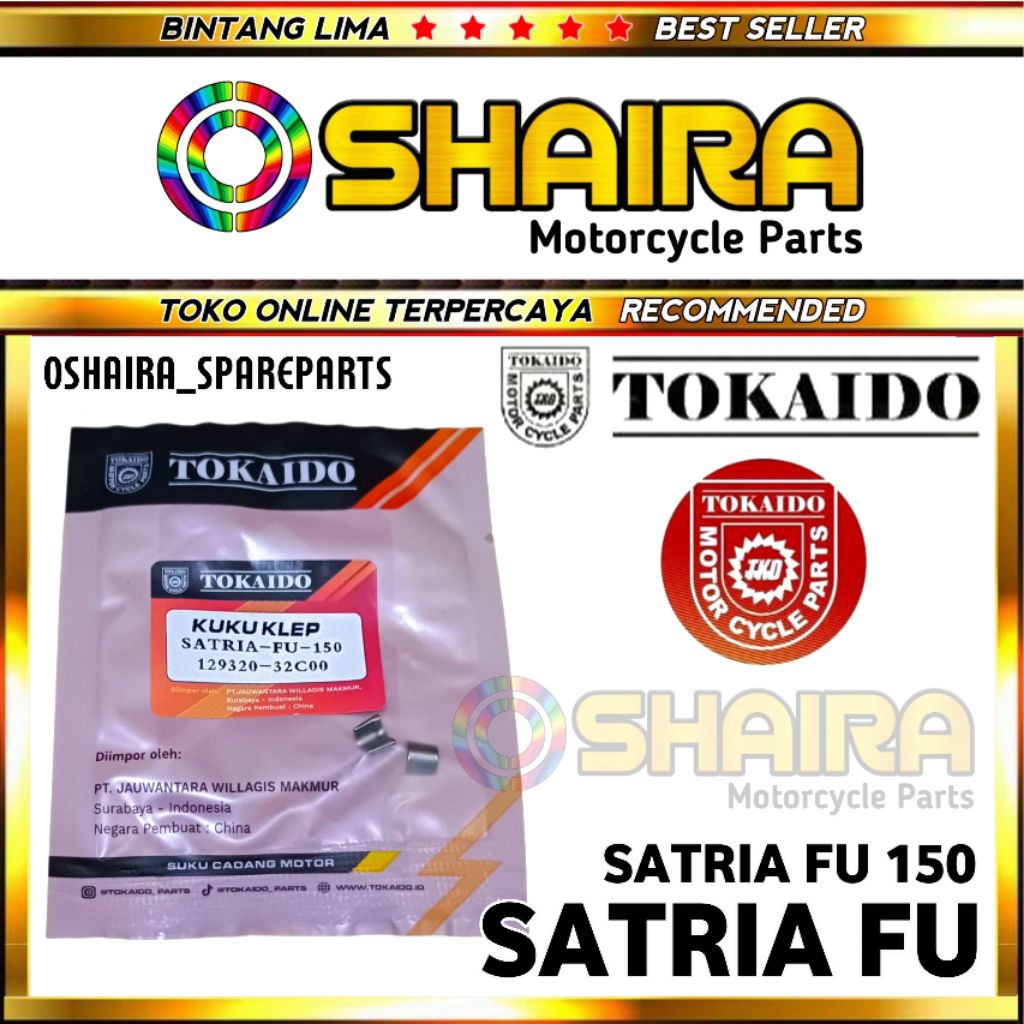 KUKU KLEP SATRIA FU 150 / SPI KLEP SATRIA FU 150 / KANCINGAN KLEP SATRIA FU 150