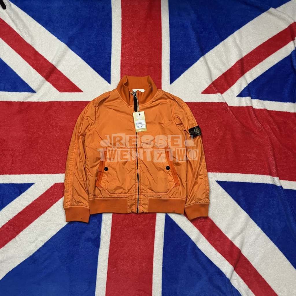 STONE ISLAND JUNIOR MEMBRANA BOMBER JACKET SIZE 8YEARS