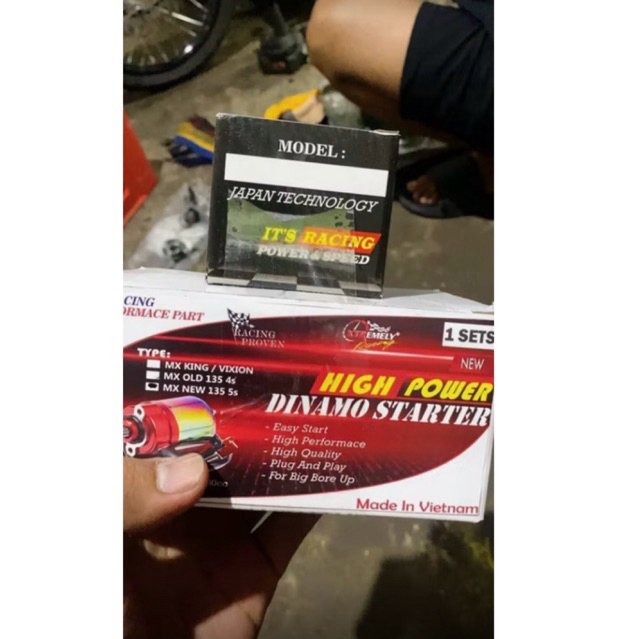 DINAMO STATER NJMX / MX NEW 5SPEED / MX 135 5 SPEED