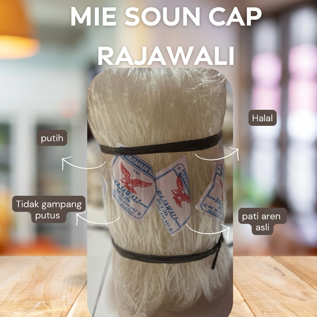 

MIE SOUN CAP RAJAWALI KLATEN ISI 10 pcs perball