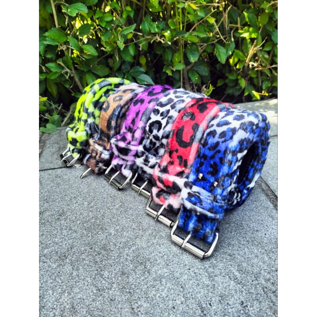 Ikat pinggang leopard | Belt leopard | beber leopard | beber leopard punk | Unisex pria wanita