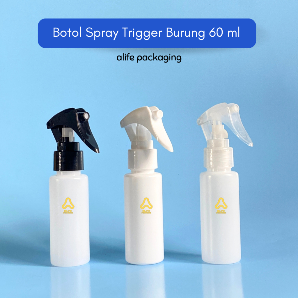 Botol Spray Trigger Burung 60 ml | Botol Spray 60 ml | Spray 60 ml Botol HDPE