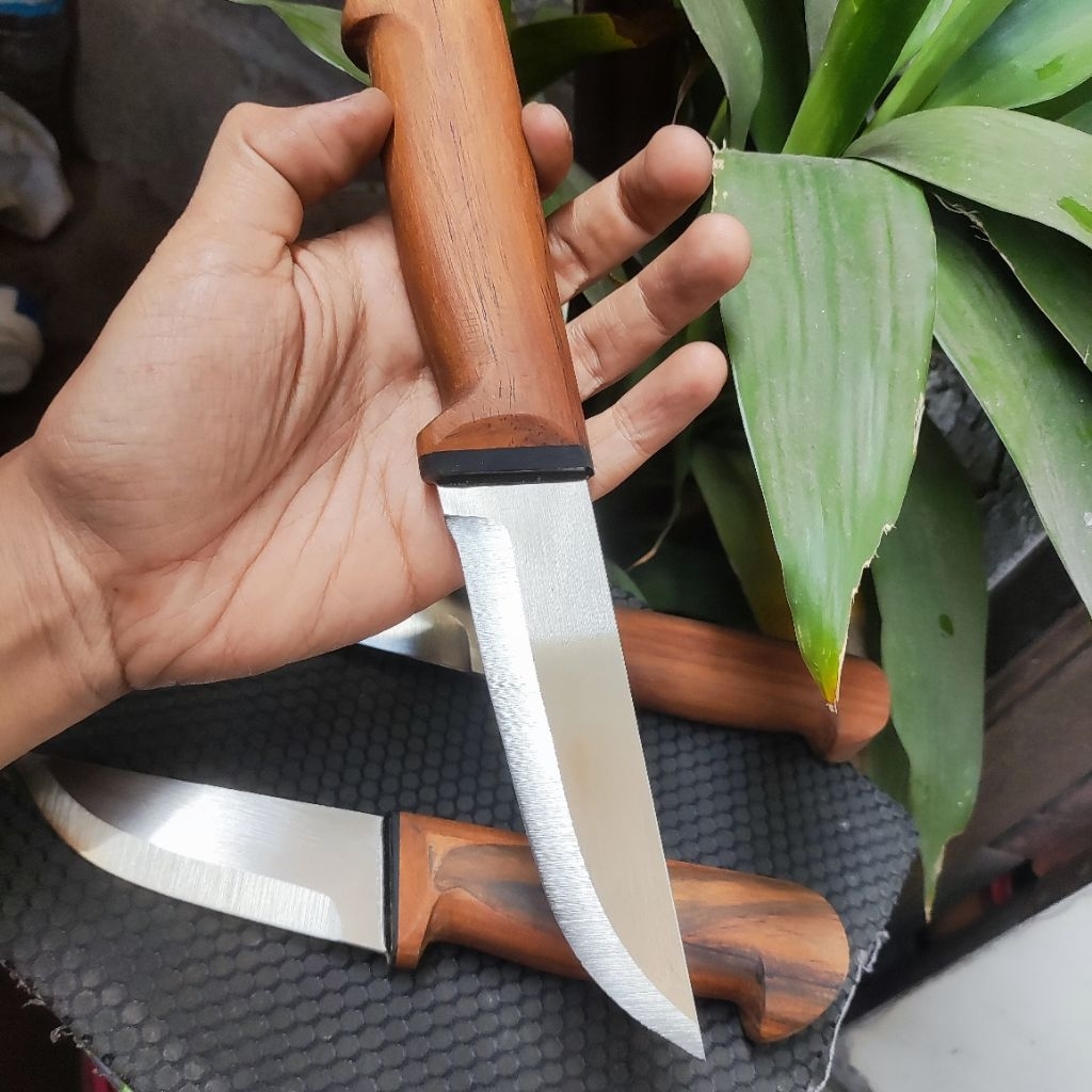 pisau teman mancing baja d2