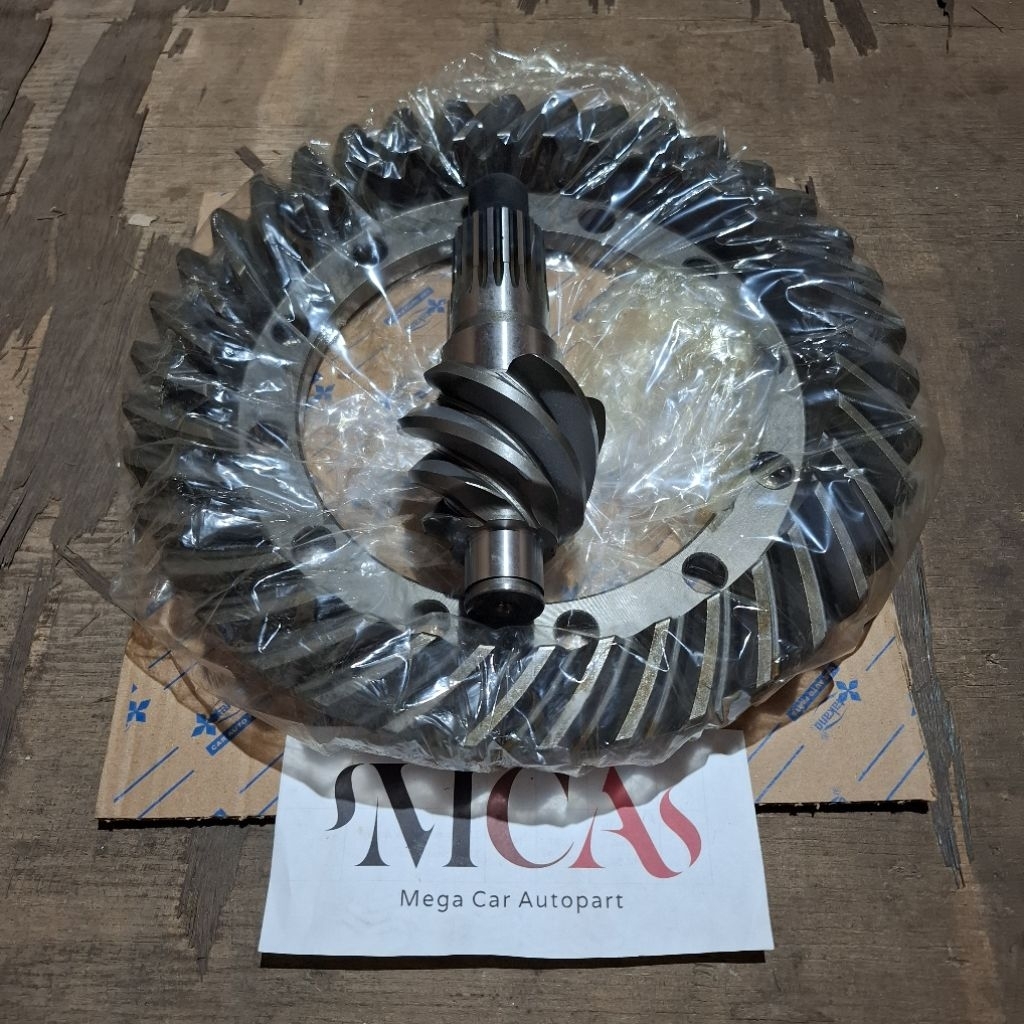 Gear Set / Gigi Dulang Jantung Gardan Mitsubishi Canter 125 HD ( 6X38 ) Takano 100% Original MK61279