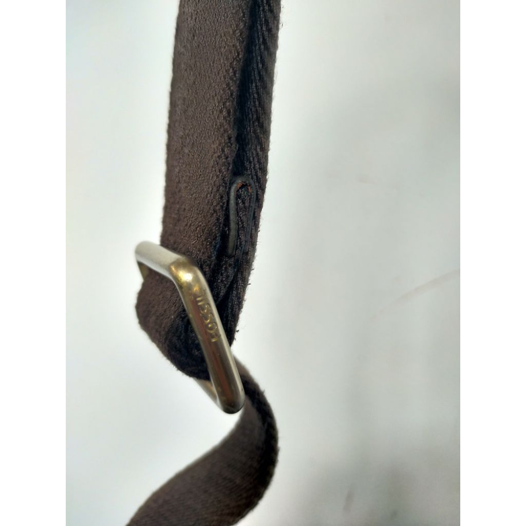 Tas Sling Cowok FOSSIL Kulit Asli second ori