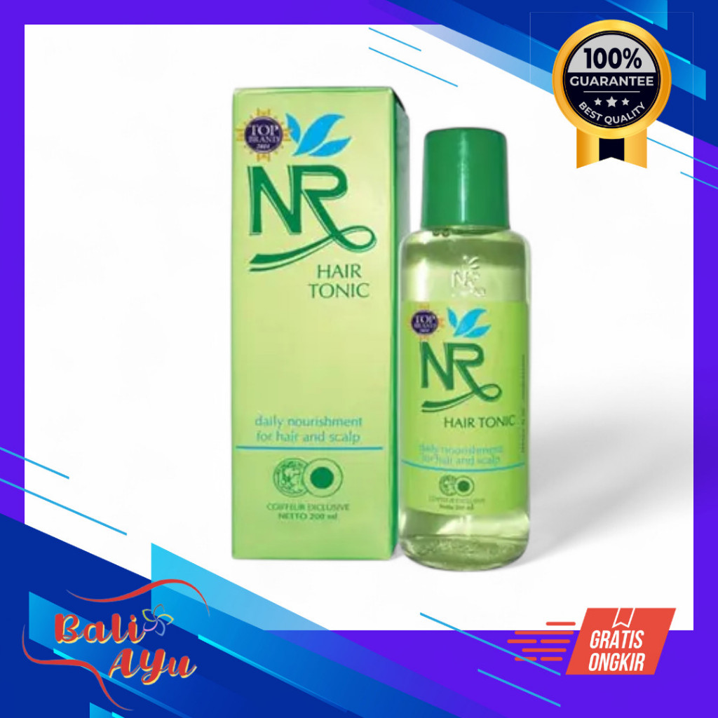 NR hair tonic 200ml / Penyubur rambut rontok NR Hair tonic