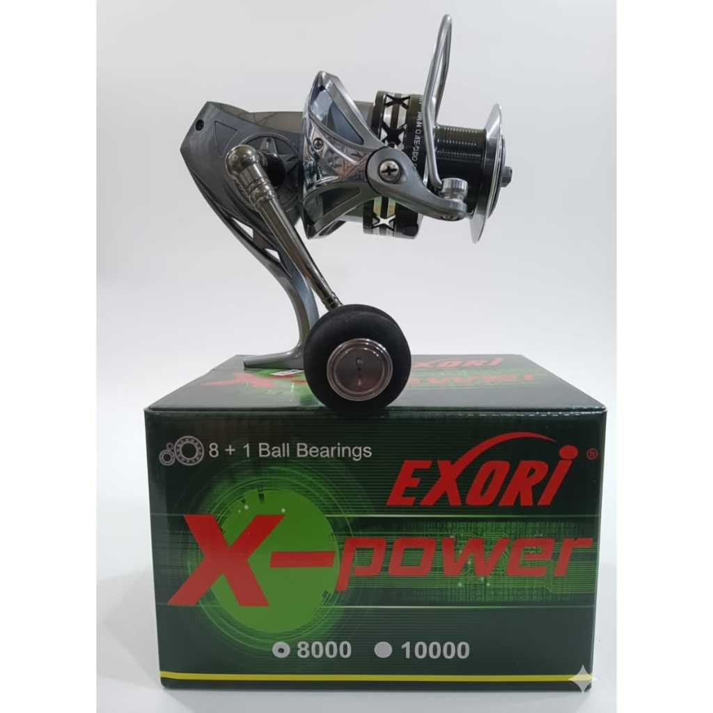 Reel Pancing Exori X-Power 8000 10000 (8+1 BB) Original