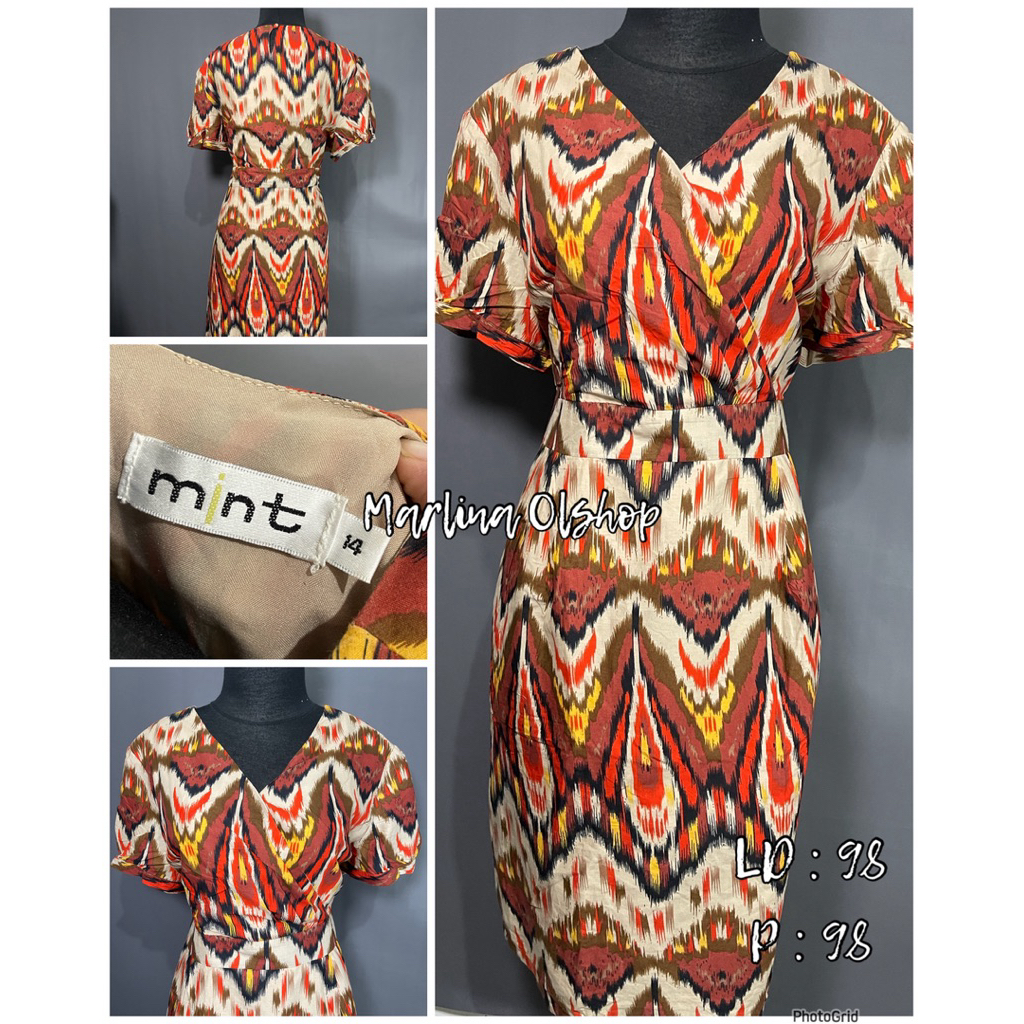 Dress Motif Etnik