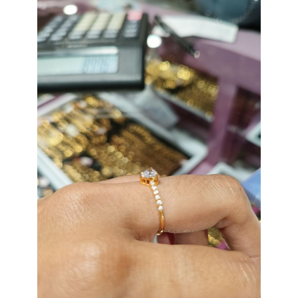 Cincin emas kadar 375