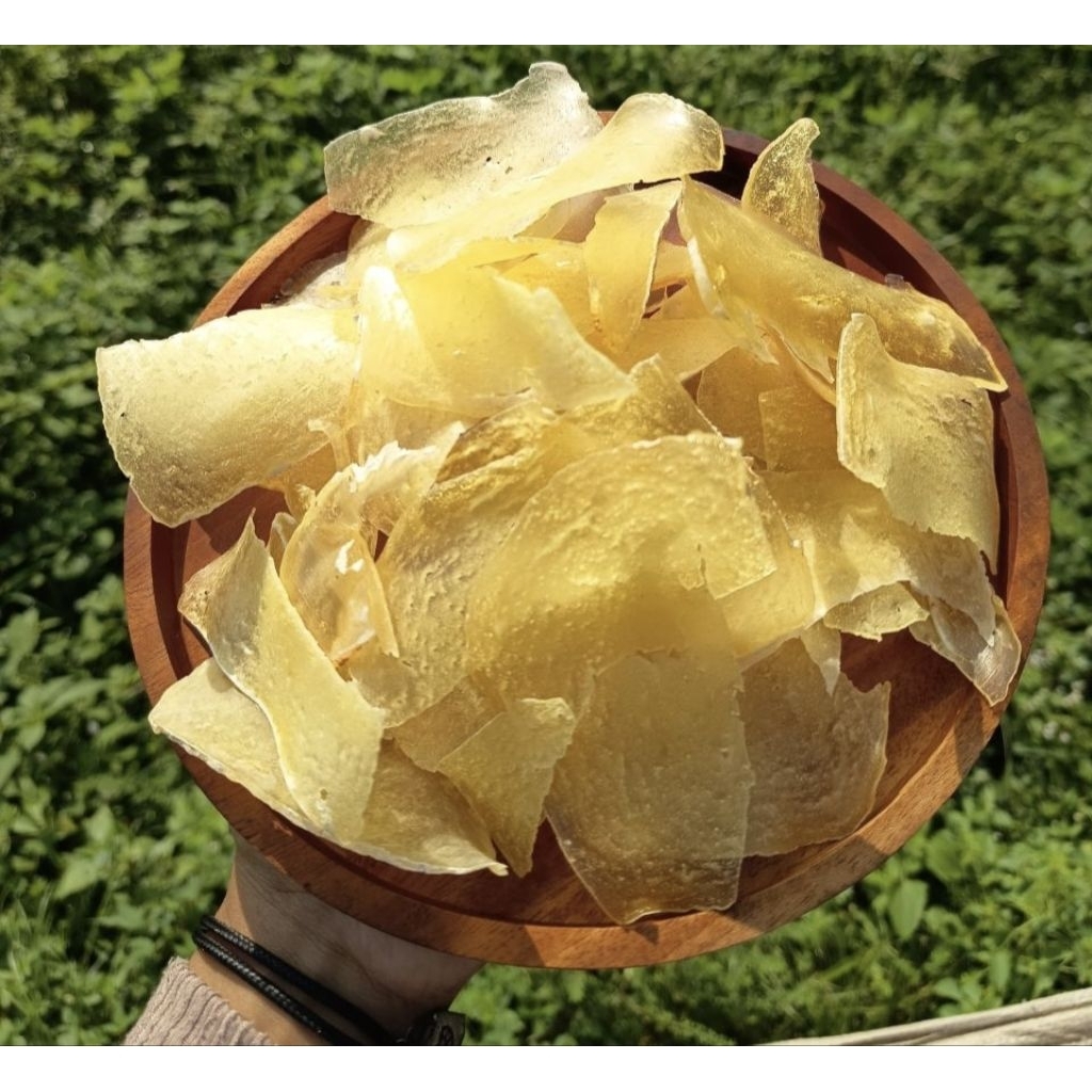 

Remukan Patahan Kerupuk Mentah Kemasan 500 Gram