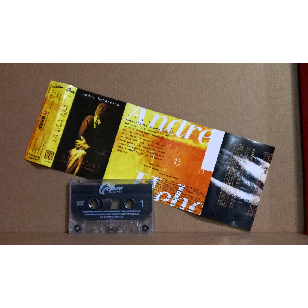 ANDRE HEHANUSSA - BIDADARI - Kaset