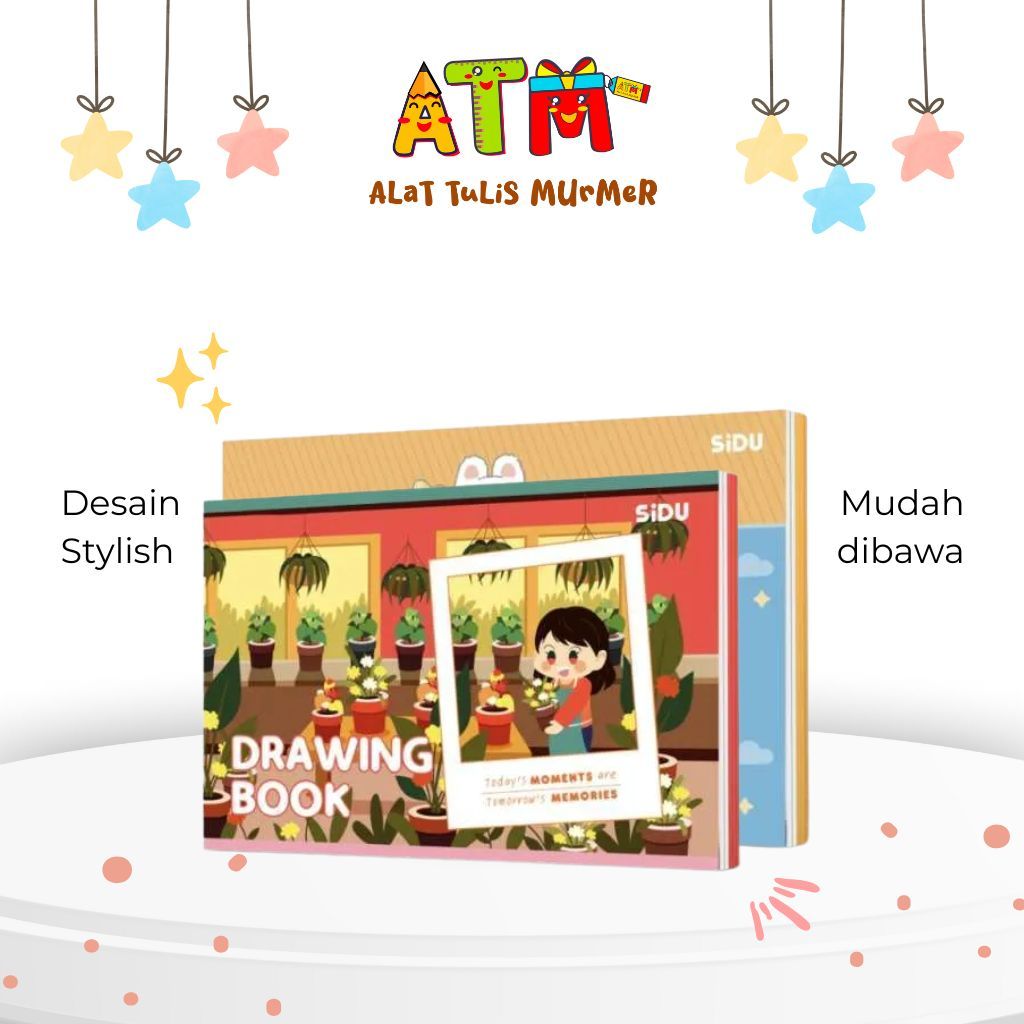 

Drawing Book/Buku Gambar/SIDU Drawing Book 10 Lembar