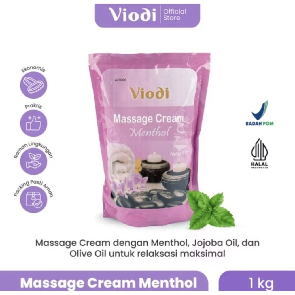 VIODI MASSAGE CREAM 1 KG/ KRIM URUT