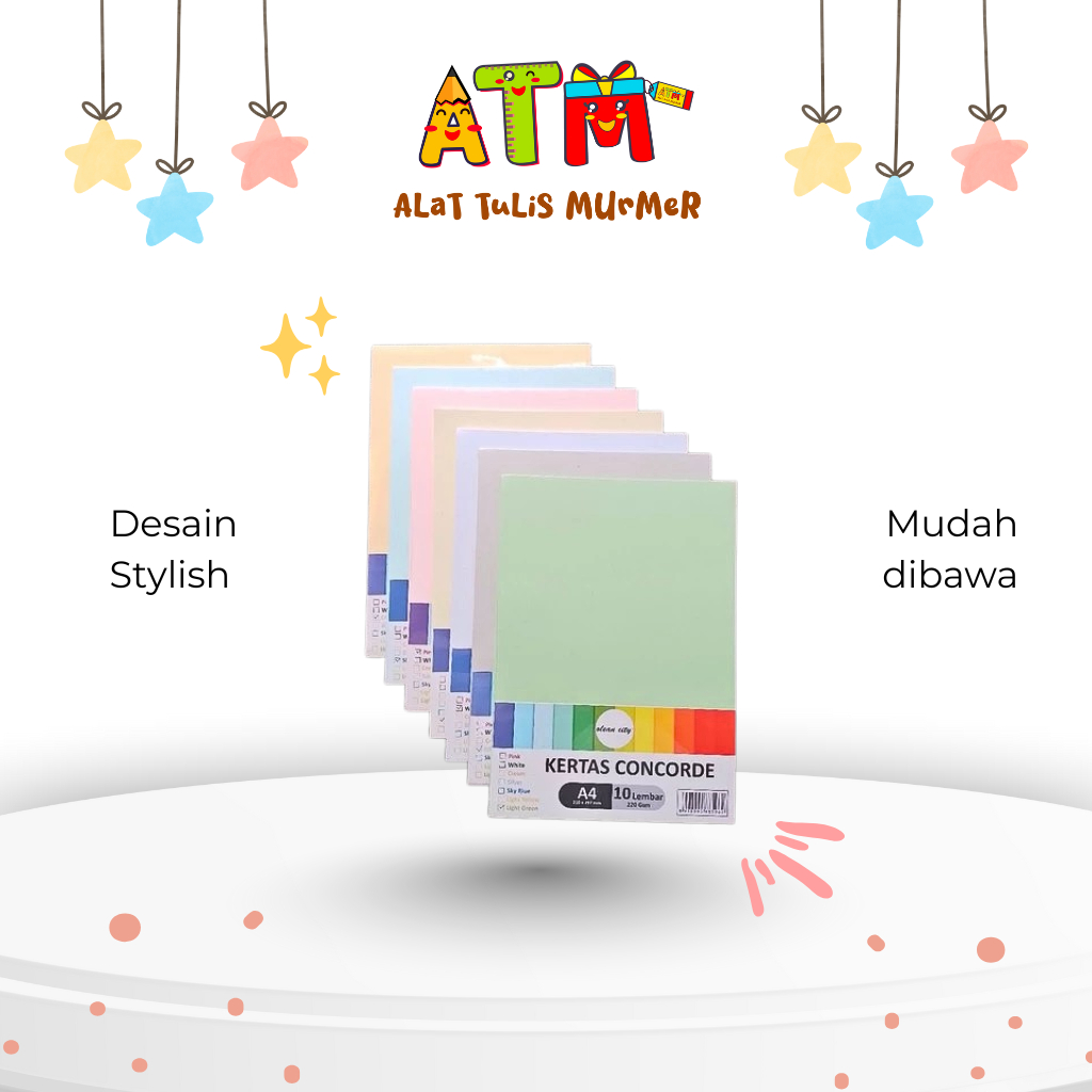 Kertas/Paper/Kertas Print/Concorde A4 Olean City