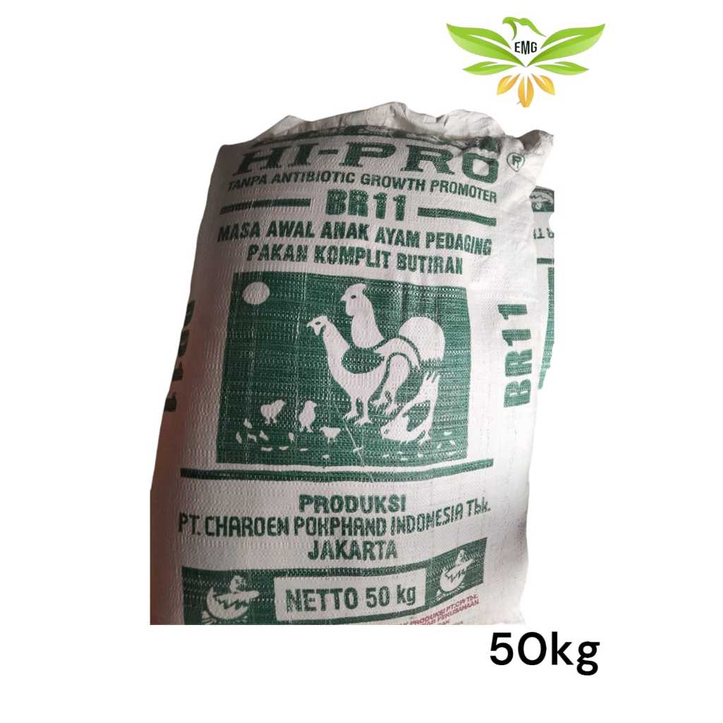BR 11 50KG Hi Pro Vite Pakan anak ayam pedaging Komplit
