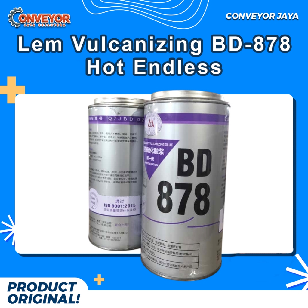 Lem Vulkanisir Panas BD878 | Hot Vulcanizing Glue Conveyor Belt