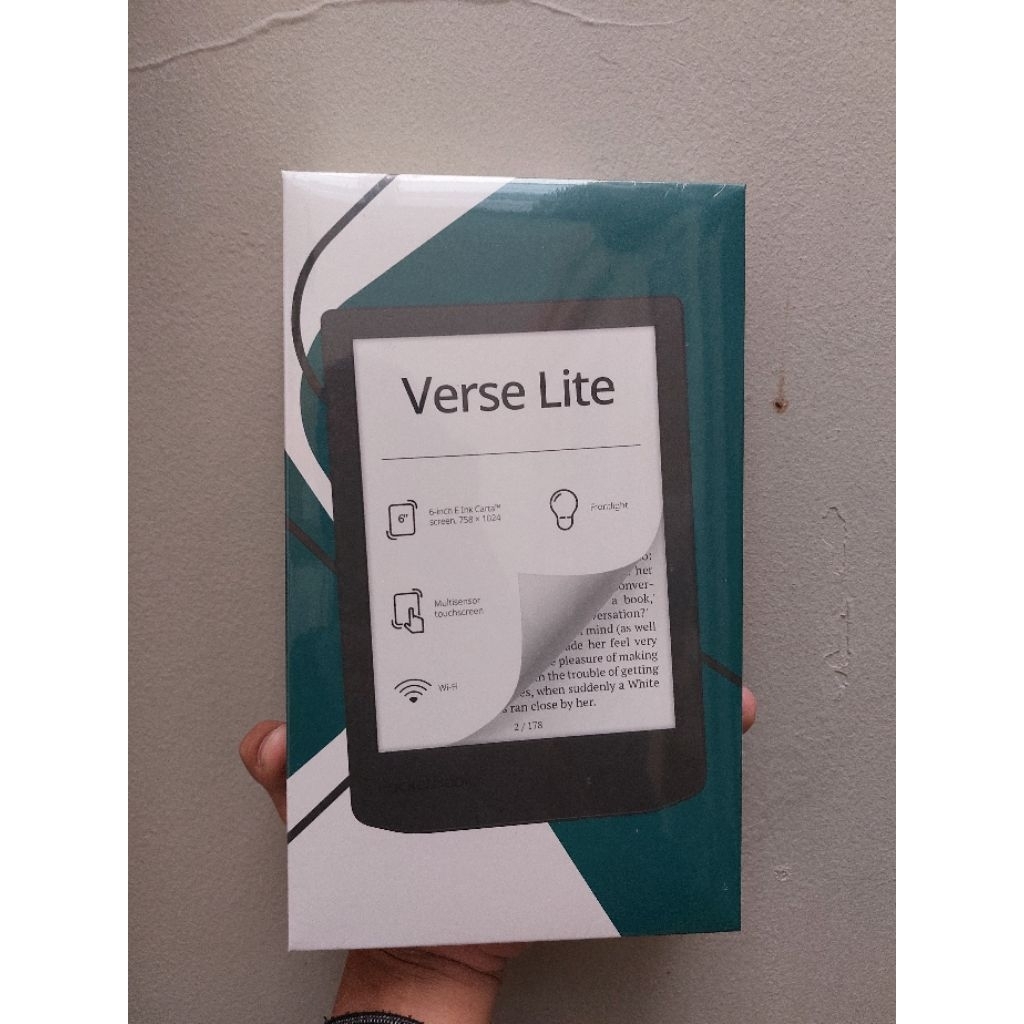 Ereader 6 inch Pocketbook Verse Lite Ebook E-reader sejenis Kindle Boox Kobo