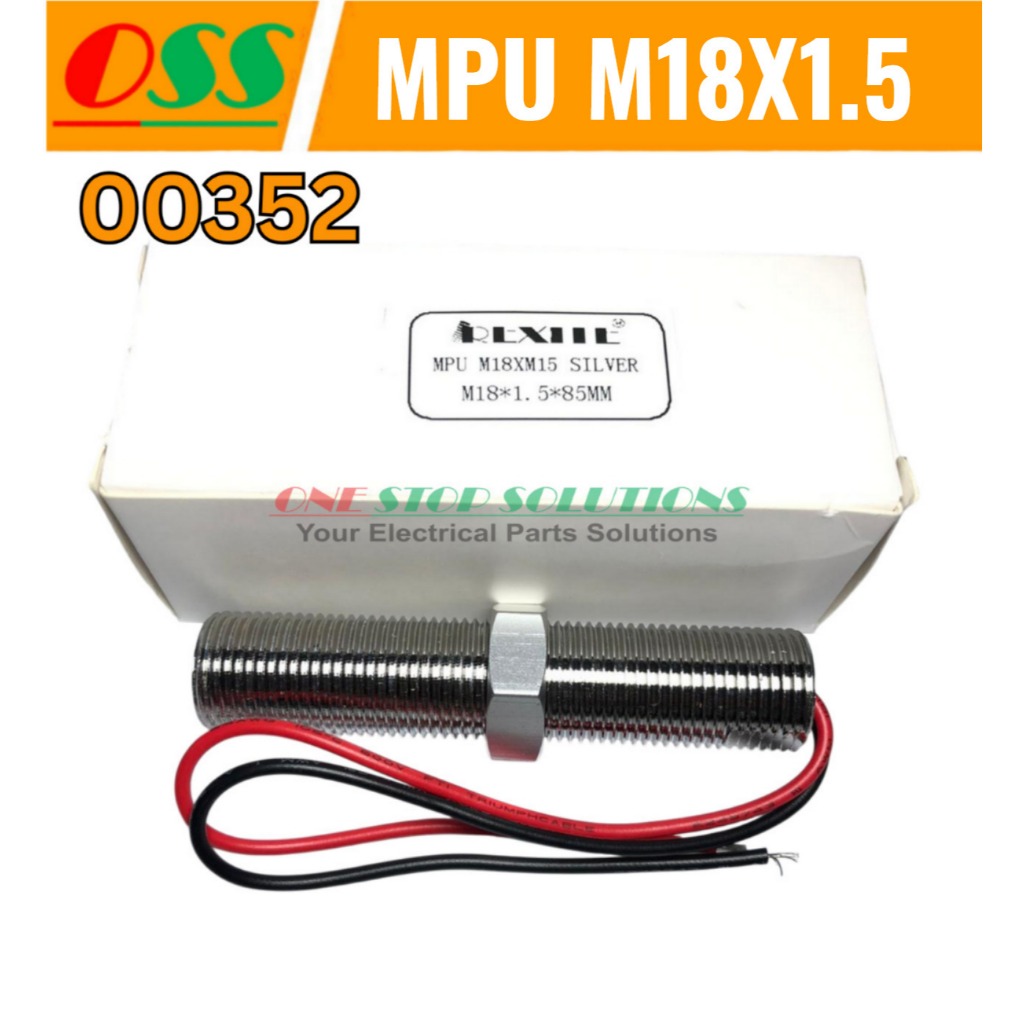 MPU M18X1.5 M18 x 1.5 M18 x 1,5 MAGNETIC PICK UP DRAT 18MM RPM SPEED SENSOR