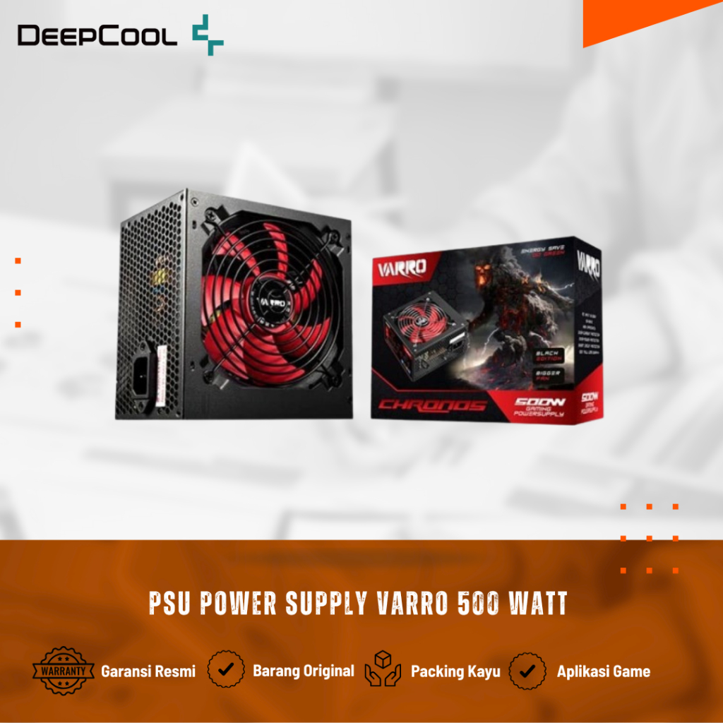 PSU POWER SUPPLY VARRO 500 WATT PSU Varro 500watt PSU Varro 500 watt