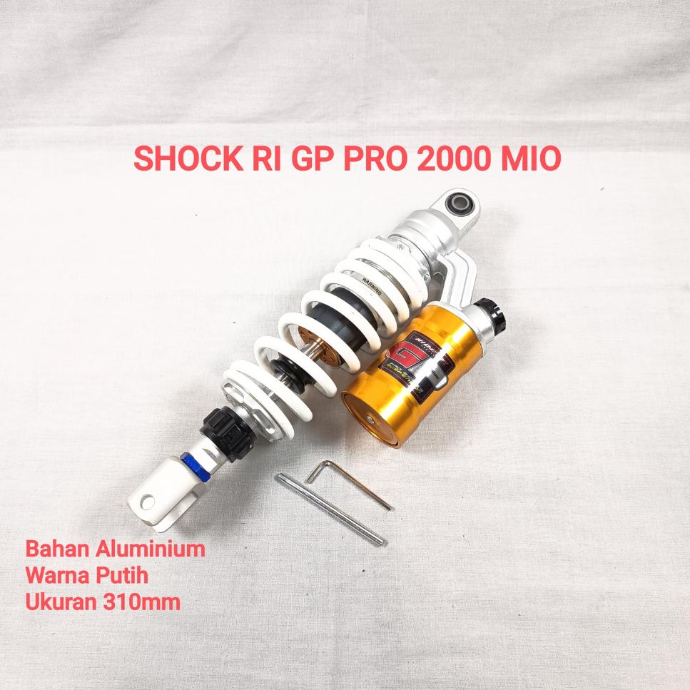 SHOCK MOTOR RIDE IT GP PRO 2000 MIO PUTIH