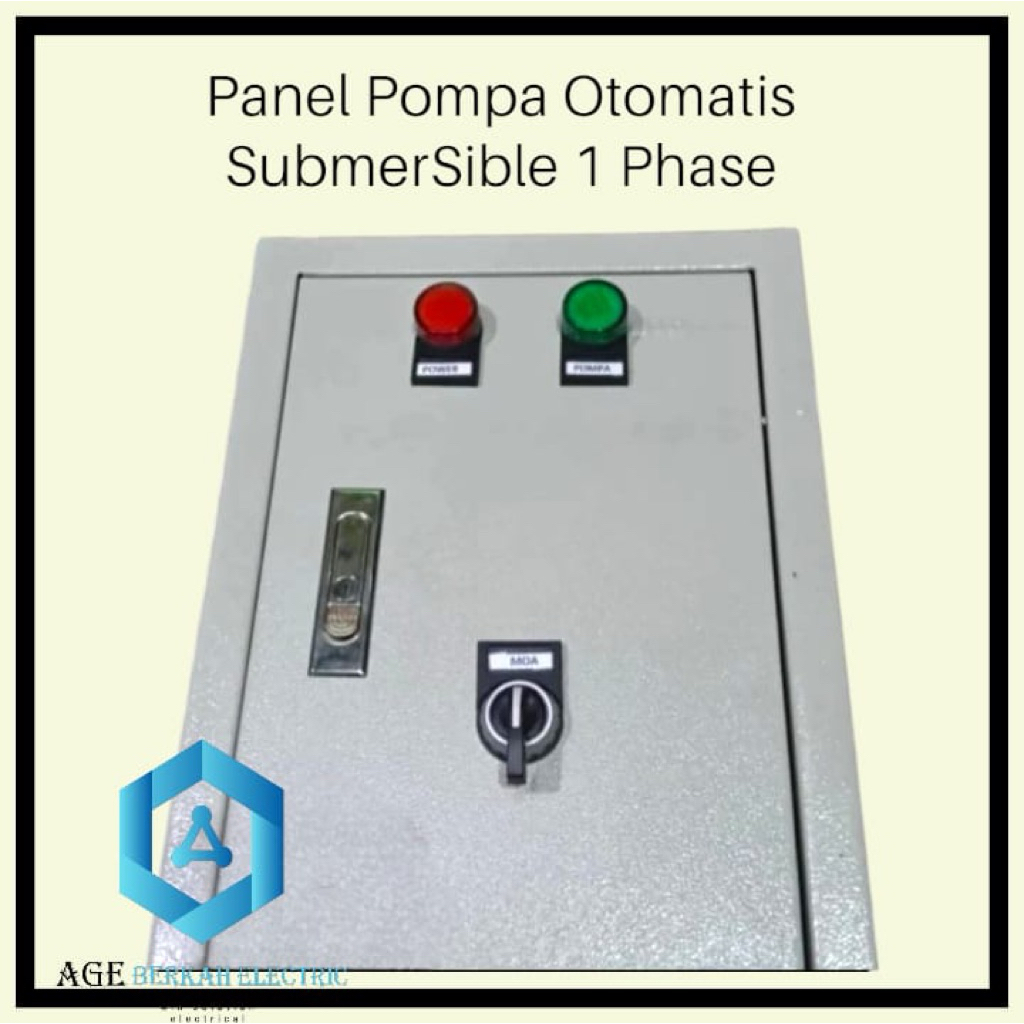 PANEL POMPA OTOMATIS SUBMERSIBLE 1phase