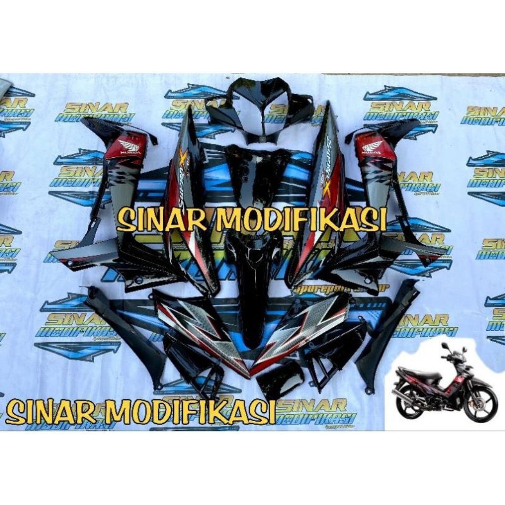 READY BODYSET  SUPRA 125 BATMAN/supra 125 R 2008-2013
