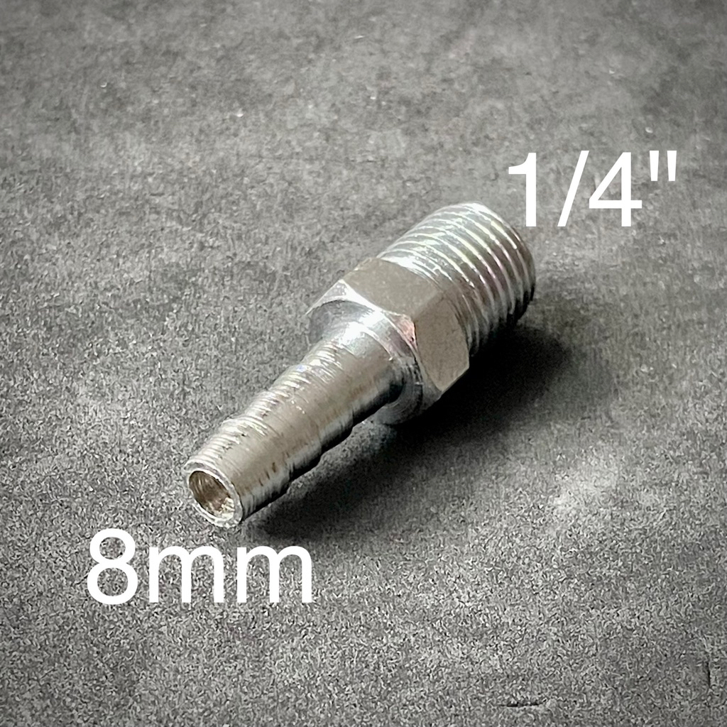 Nepel sambungan selang kuningan drat luar / nepel sambungan kompressor / sambungan selang compressor