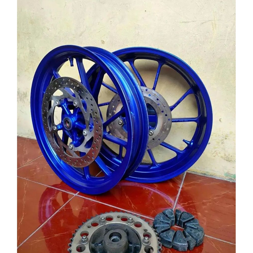 PELK/VELG FULLSET MOTOR YAMAHA/R15)V3 PNP VIXION ORIGINAL COPOTAN)second)