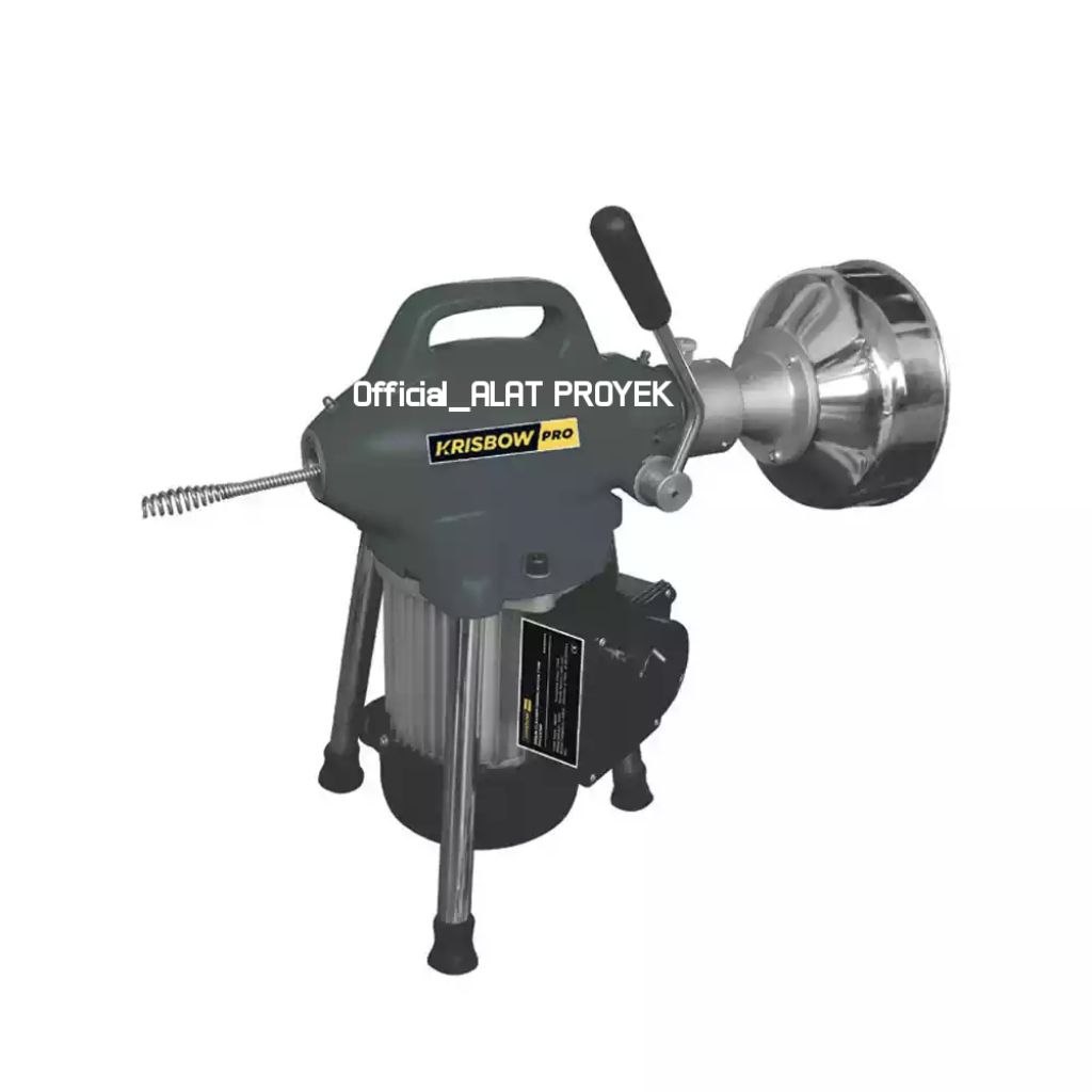 DRAIN CLEANER KRISBOW  100MM MOTOR TYPE || Krisbow Drain Cleaner Motor Alat Pembersih Pipa 10 cm