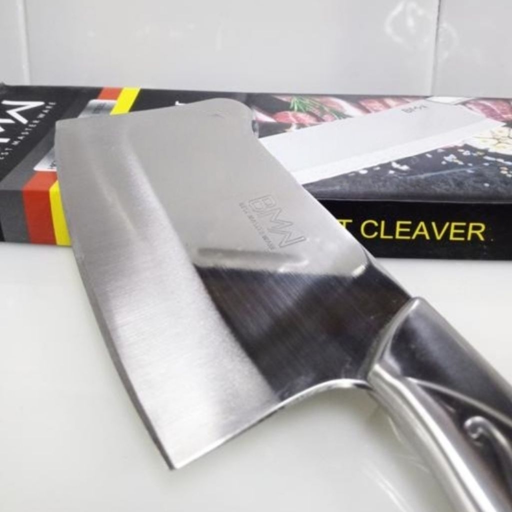 Pisau golok daging stainless steel tebal /Golok cincang daging/tulang Golok Daging Stainless  / Cinc