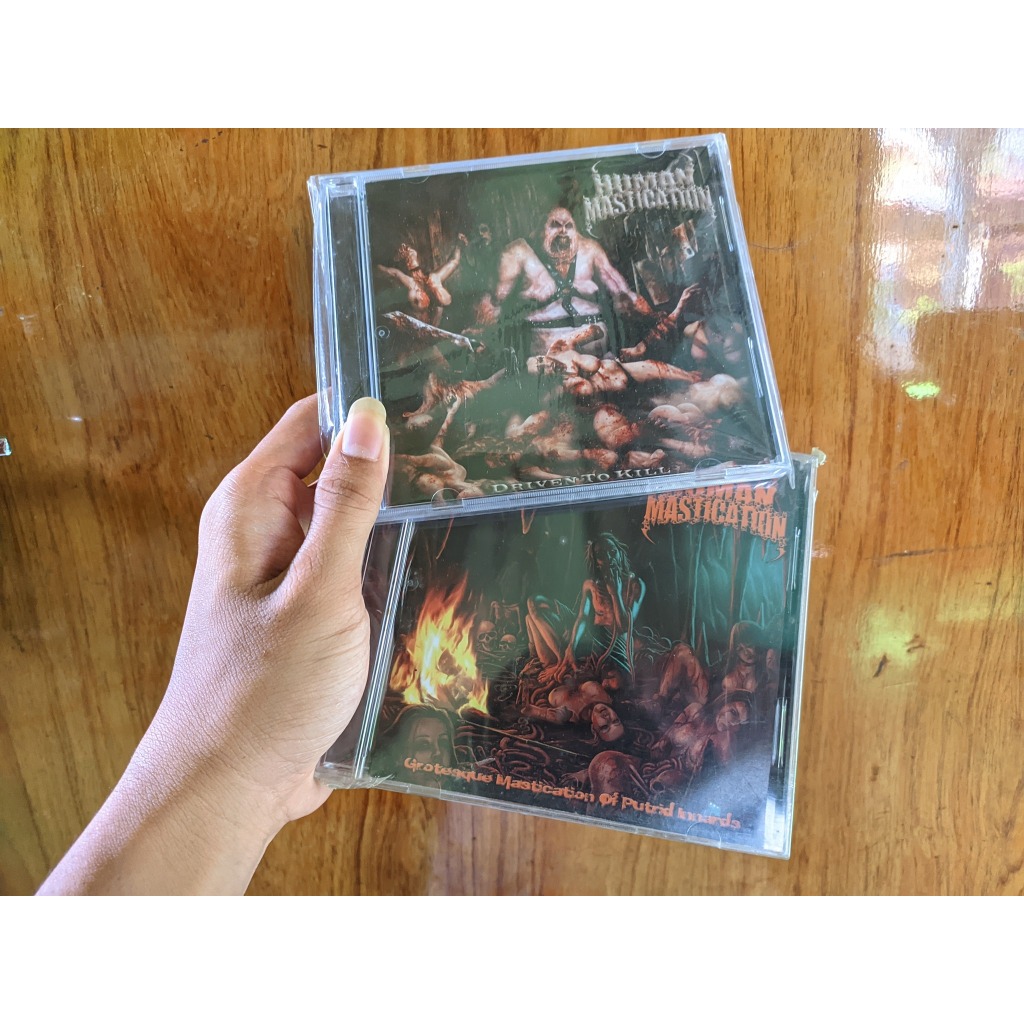 CD - Human Mastication - Bundling - Driven To Kill - Grotesque Mastication of Putrid Innards