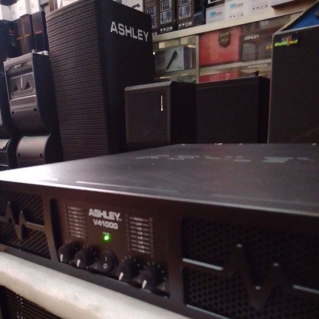 Power Ashley v41000 class H original/Power amplifier Ashley v41000