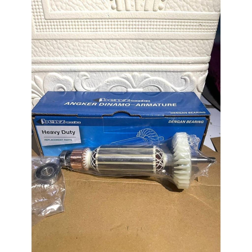 COD Armature Makita GA4030 GA4034 Benz Angker Rotor Mesin Gerinda Tangan Makita GA 4030 GA 4034